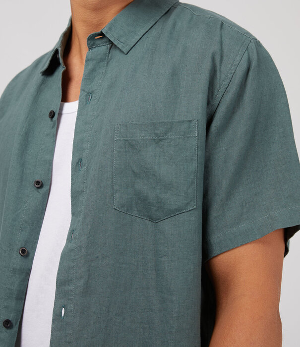SILENT THEORY Linen Shirt