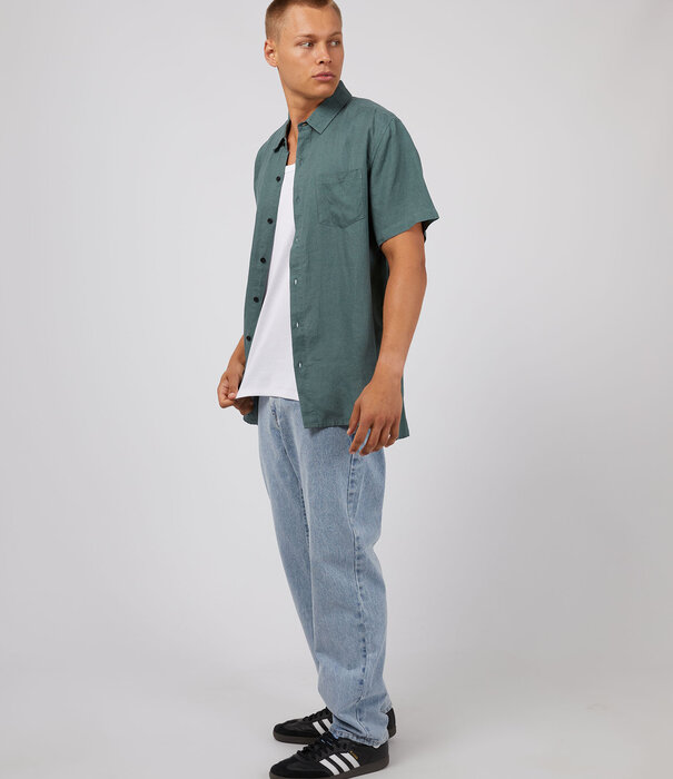 SILENT THEORY Linen Shirt