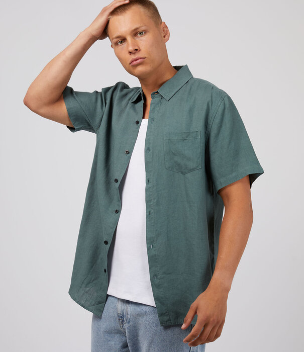 SILENT THEORY Linen Shirt