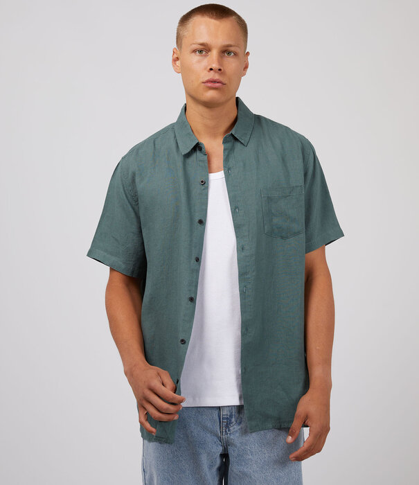 SILENT THEORY Linen Shirt