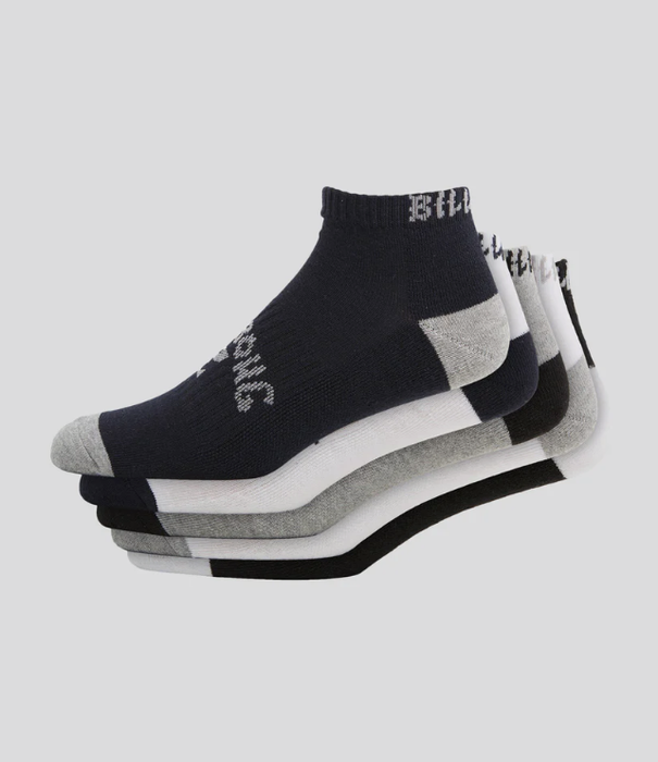 BILLABONG Ankle Socks 5 Pack