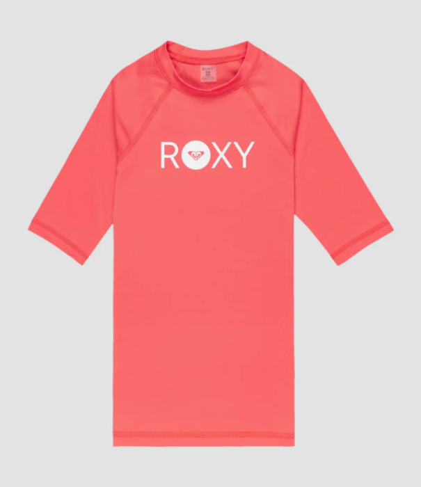 ROXY Teen Girls Essential Lycra Short Sleeve Rash Vest