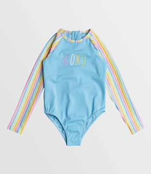 Grom Girls Mirage Long Sleeve One Piece Rash Vest
