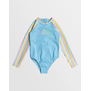 Grom Girls Mirage Long Sleeve One Piece Rash Vest