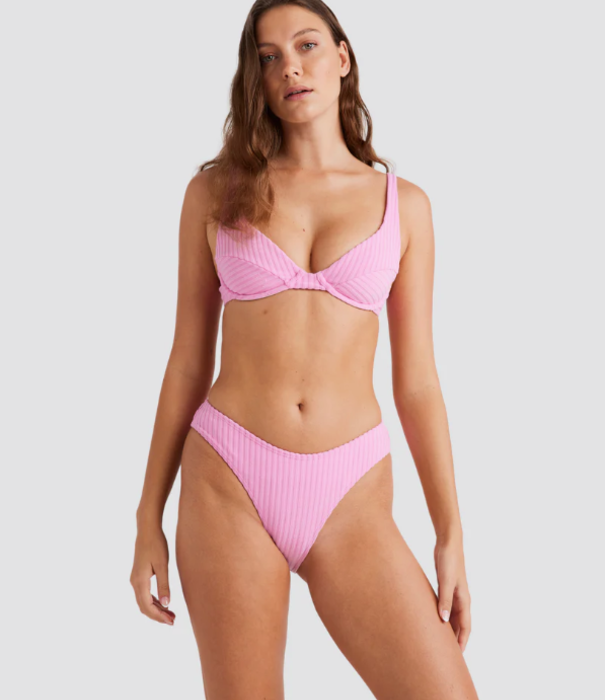 BILLABONG Terry Rib Bondi Bikini Bottom