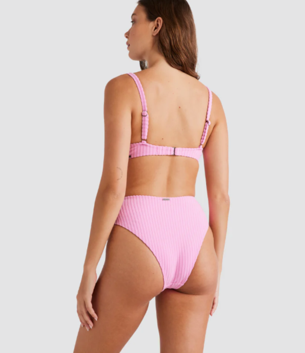BILLABONG Terry Rib Reese D/Dd Underwire Bikini Top
