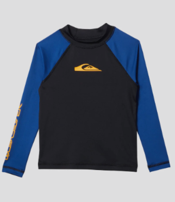 QUIKSILVER Grom  Boys Everyday Long Sleeve UPF 50 Surf T-Shirt