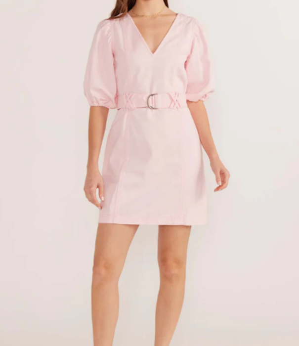 MINKPINK Kiko Drill Mini Dress