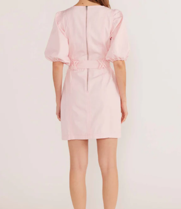 MINKPINK Kiko Drill Mini Dress