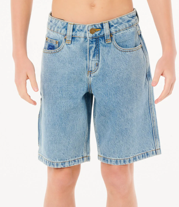 RIP CURL Teen Boys Hyped Up 20" Denim Walkshort