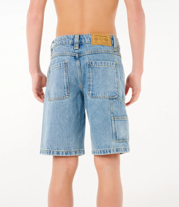RIP CURL Teen Boys Hyped Up 20" Denim Walkshort