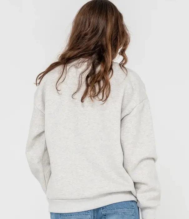 RUSTY Rusty Essentials Oversized Crew Fleece