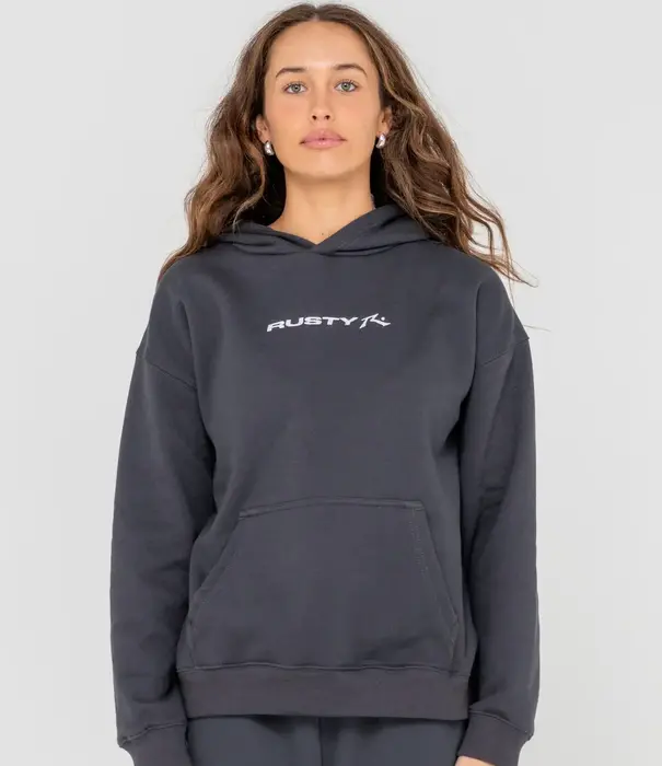 RUSTY Rusty Essentials Oversized Hooded Fleece