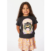 Grom Girls Rainbow Tropics Art Tee