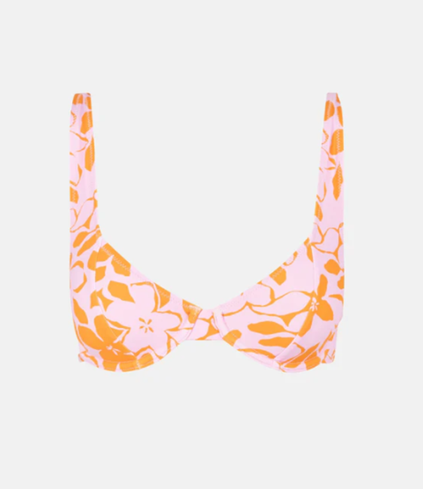 RHYTHM Bora Bora Floral Panelled Underwire Top