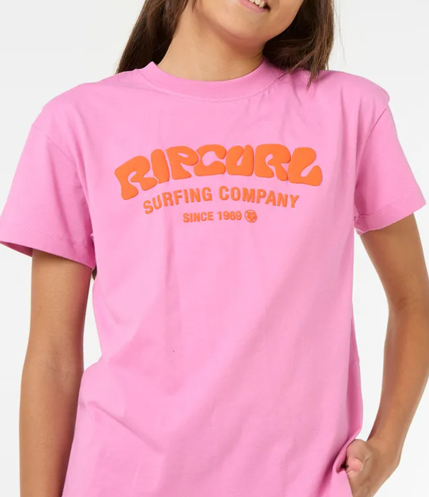 RIP CURL Teen Girls Surf Puff Relaxed Tee