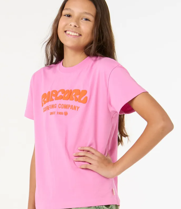 RIP CURL Teen Girls Surf Puff Relaxed Tee