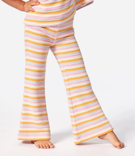 Grom Girls Rainbow Tide Stripe Pant