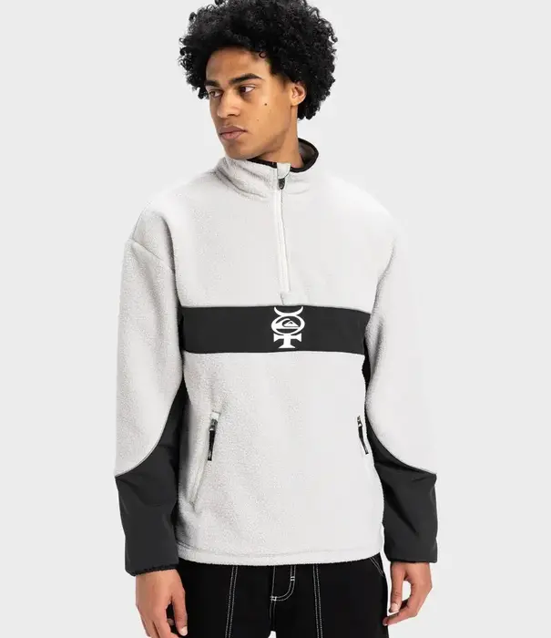QUIKSILVER Mercury Half Zip Polar Fleece Top