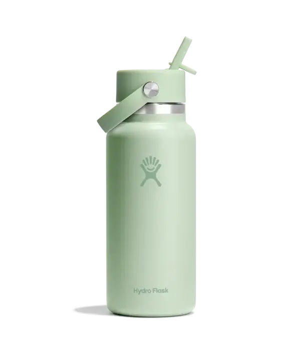 HYDRO FLASK 32oz (946mL) Wide Mouth with Flex Straw Cap - Tonal