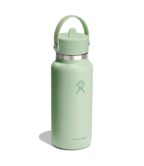 HYDRO FLASK 32oz (946mL) Wide Mouth with Flex Straw Cap - Tonal