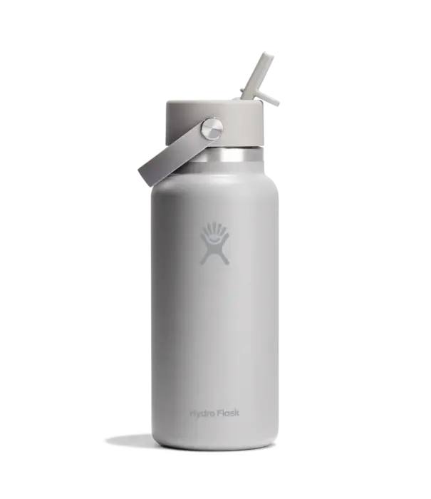 HYDRO FLASK 32oz (946mL) Wide Mouth with Flex Straw Cap - Tonal