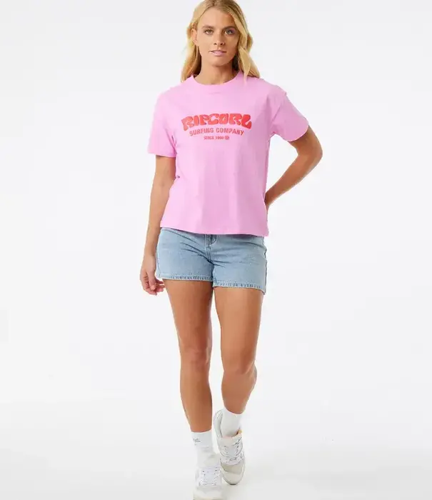 RIP CURL Surf Puff Relaxed Tee
