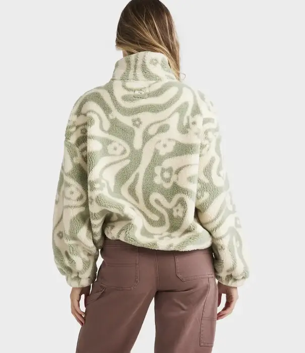 BILLABONG Golden Groove Half Zip Crew