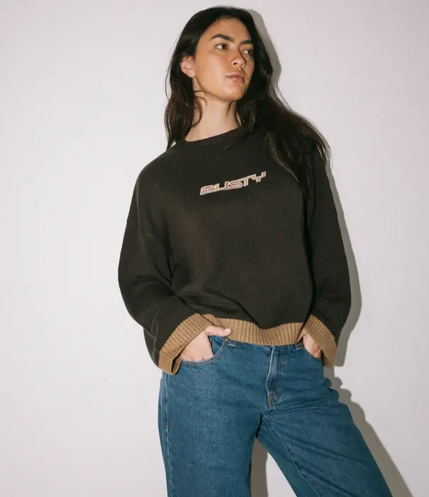 RUSTY Rider Relaxed Crew Neck Knit
