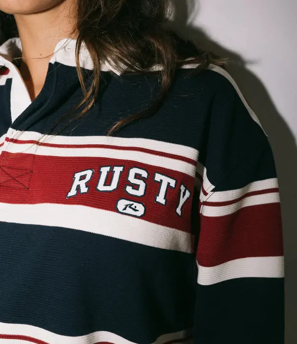 RUSTY Jersey 4 Sure Striped Rugby Jersey