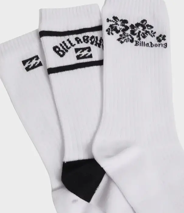 BILLABONG Good Times 3 Pack Socks