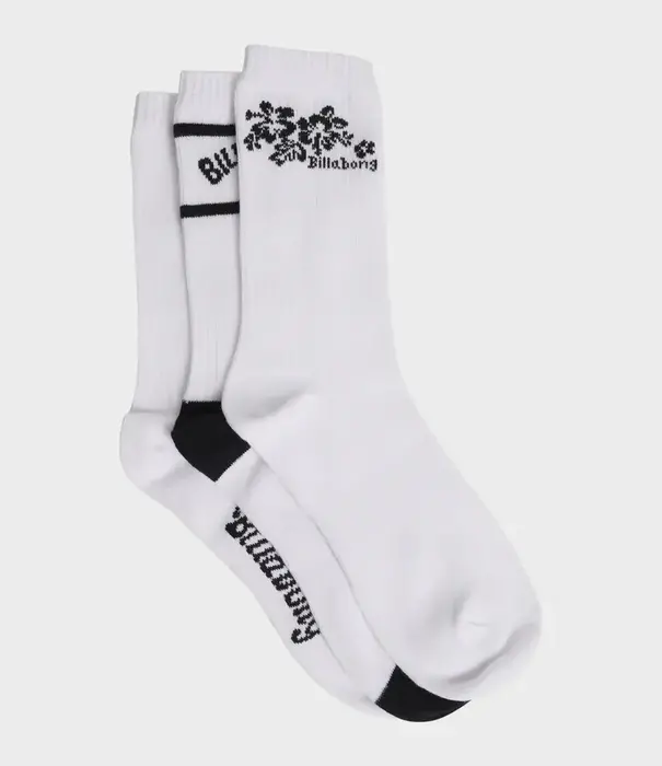BILLABONG Good Times 3 Pack Socks