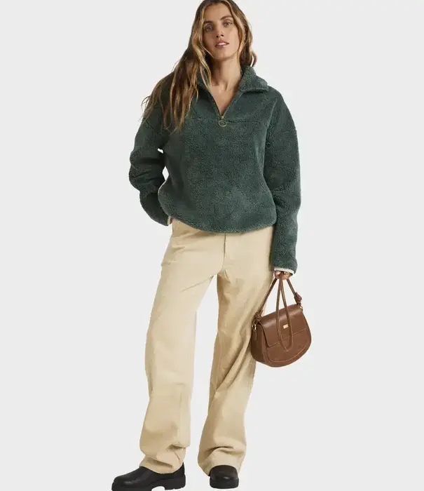 BILLABONG Old Days Half Zip Crew
