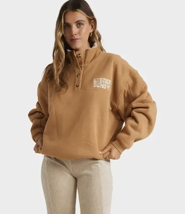 BILLABONG Twisties Button Down Pullover