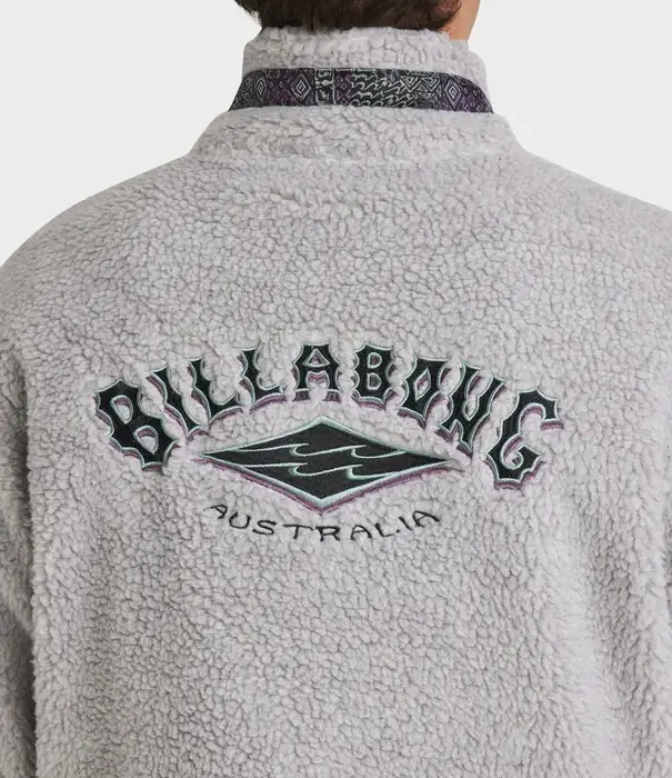 BILLABONG Boundary Tombstone Mock Neck Fleece Pullover