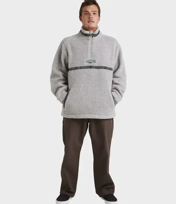 BILLABONG Boundary Tombstone Mock Neck Fleece Pullover