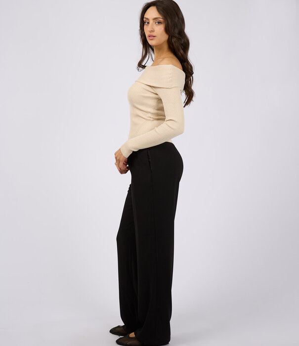 ALL ABOUT EVE Sabine Off Shoulder Knit