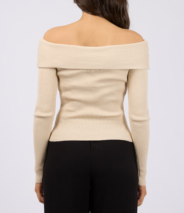 ALL ABOUT EVE Sabine Off Shoulder Knit