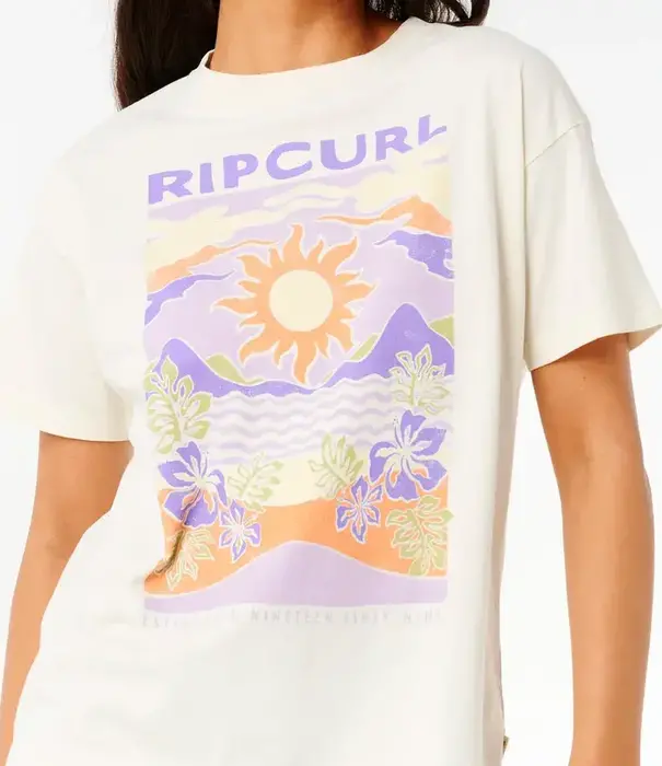 RIP CURL Teen Girls Dune Dancer Relaxed Tee