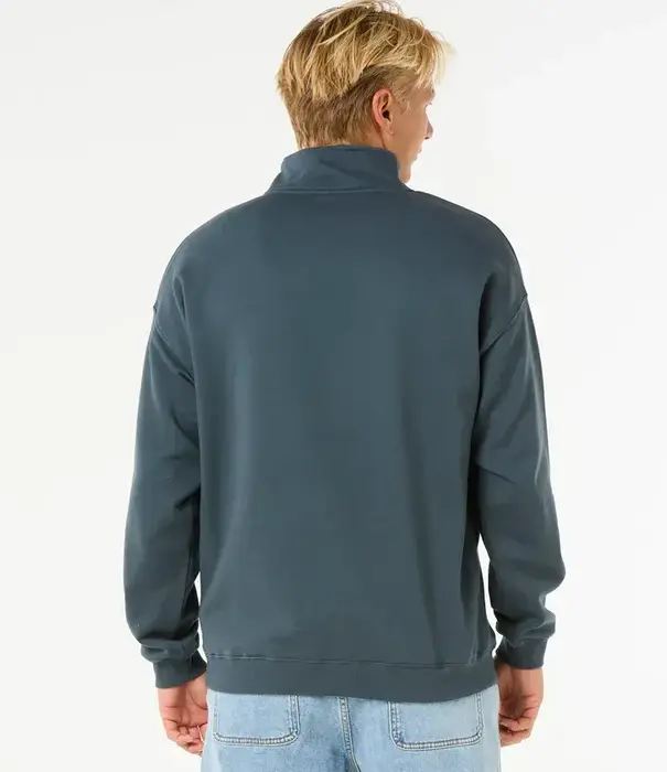 RIP CURL Pill Icon 1/4 Zip Crew