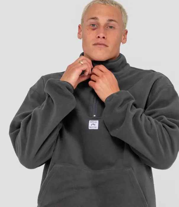 RUSTY Core Division Polar Fleece Quarter Zip