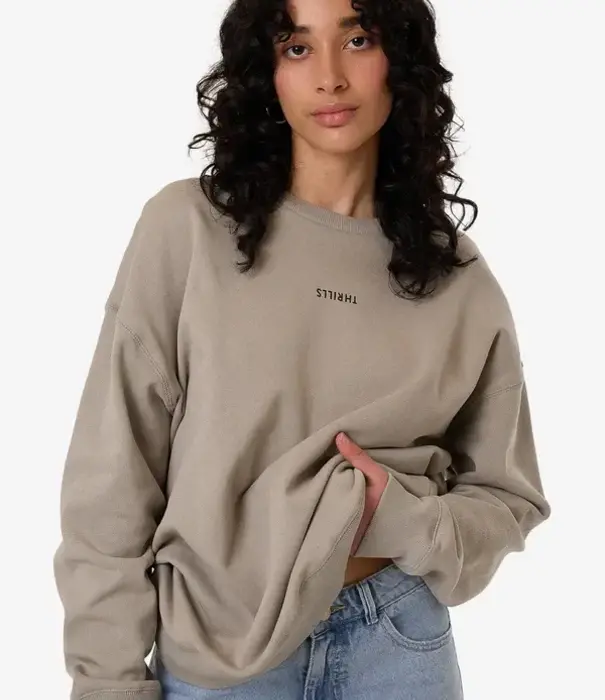 THRILLS Minimal Thrills Slouch Crew