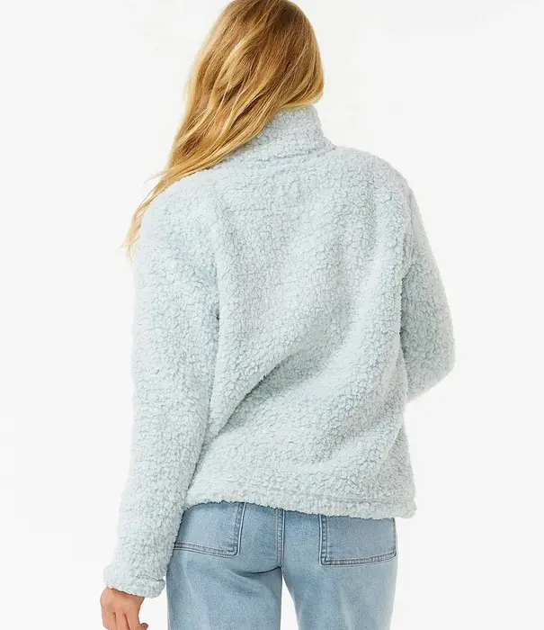 RIP CURL Dark n Stormy 1/4 Zip Crew Jumper