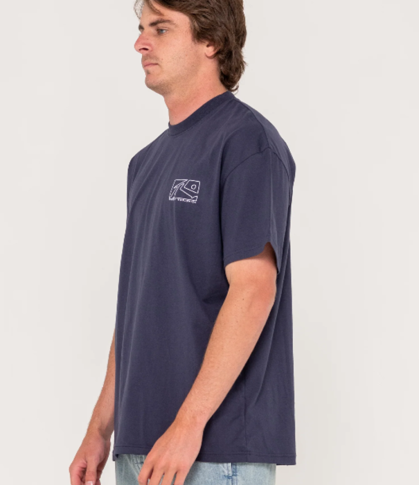 RUSTY Boxed Out Graphic Tee