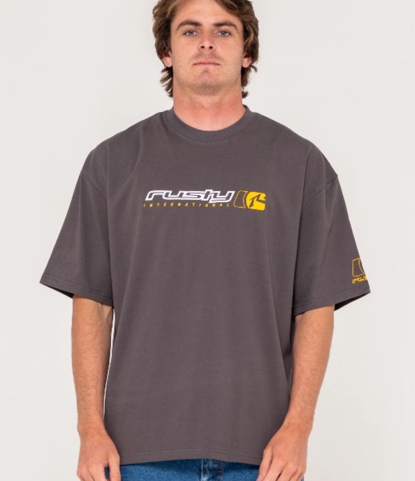 RUSTY Jetsetter Short Sleeve Tee
