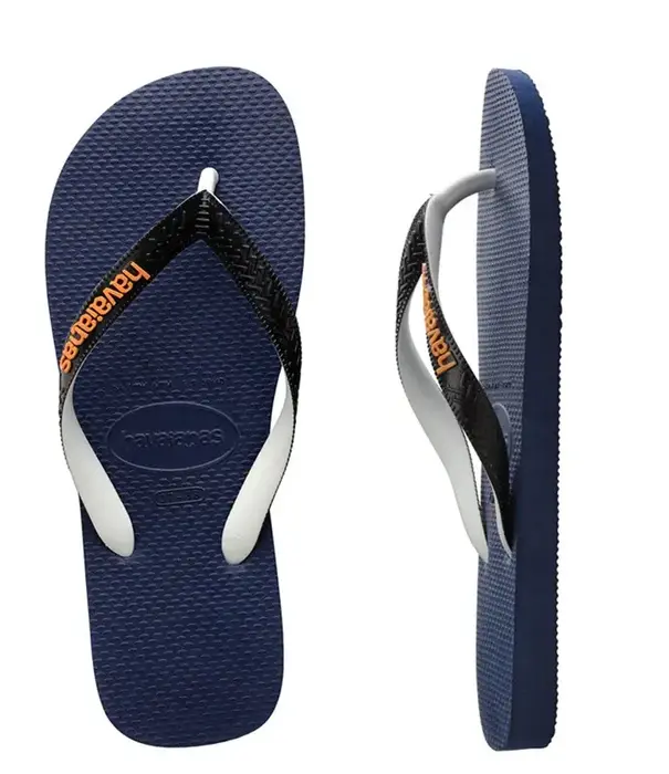 HAVAIANAS Kids Top Mix Navy Blue/Black Thongs