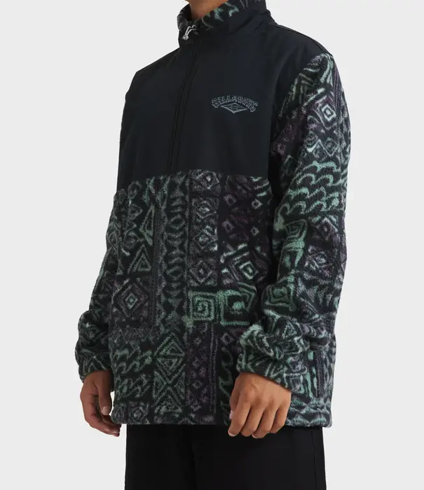 BILLABONG Boundary Re-Issue Half Zip Fleece Pullover
