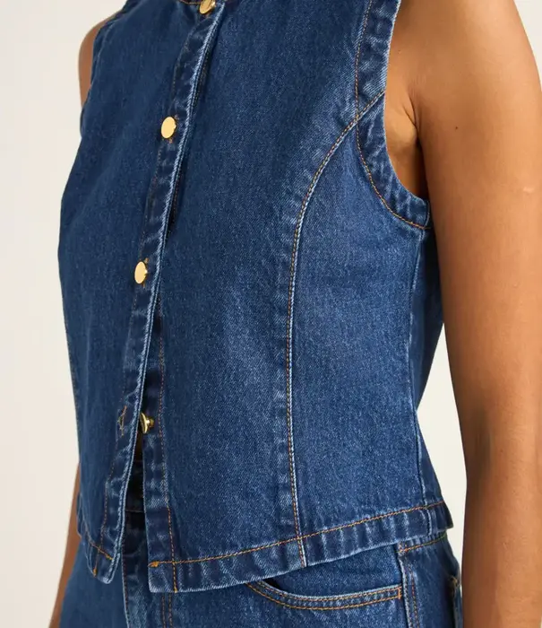 RHYTHM Gia Denim Vest