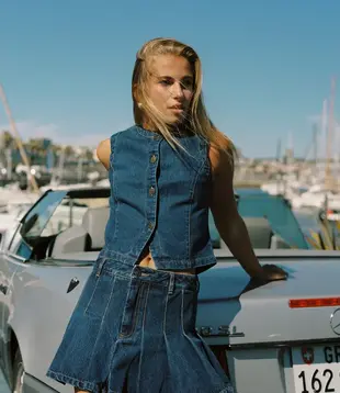 Gia Denim Vest