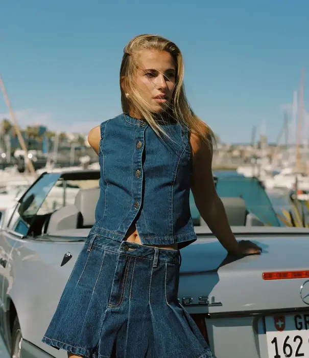 RHYTHM Gia Denim Vest